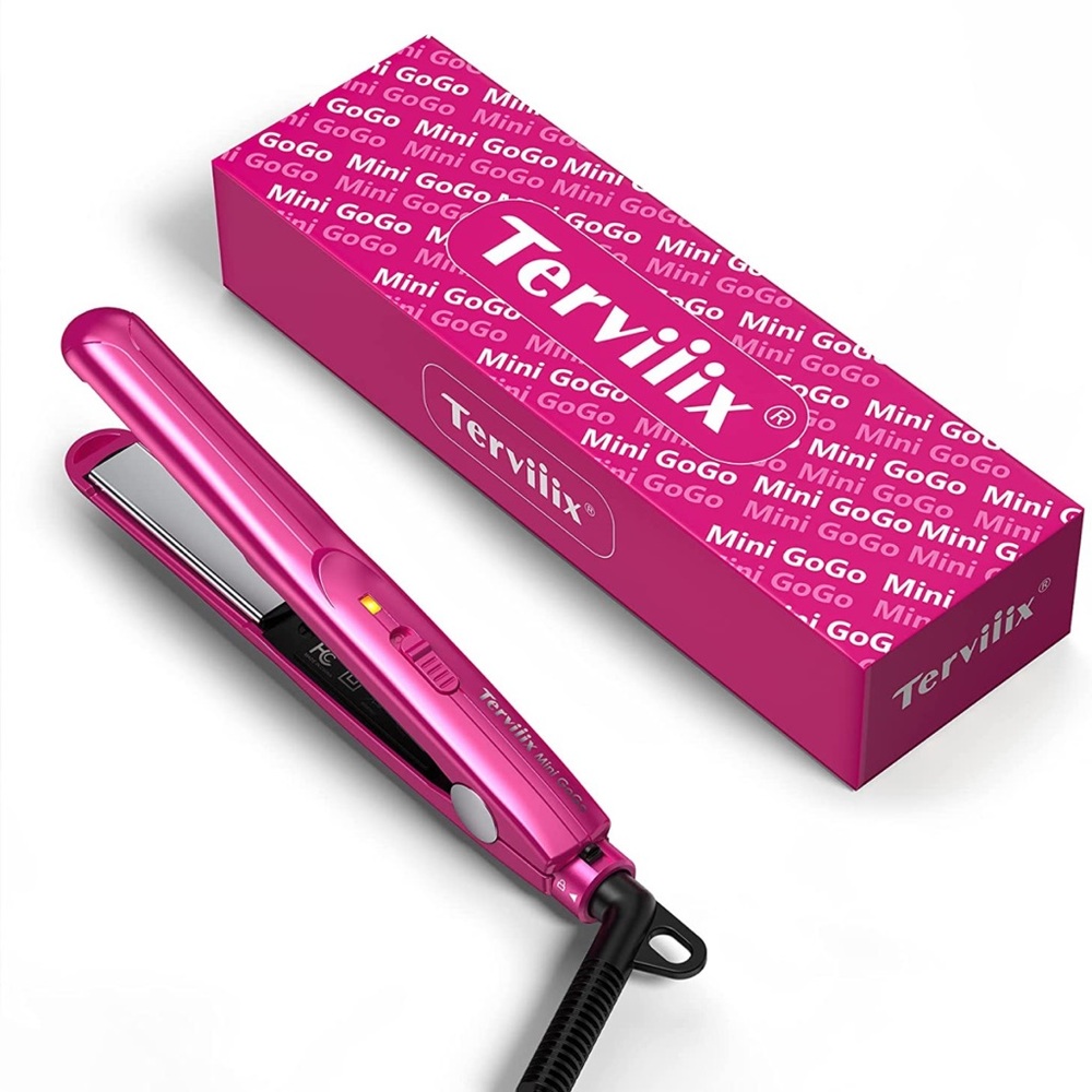 Mini hair straightener